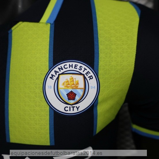 Nuevo 2ª Jugadores Camiseta Manchester City 24/25 Verde Baratas